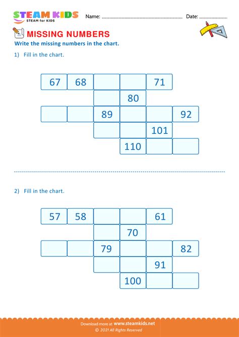 Missing Numbers 2-Digit Math 的图像结果