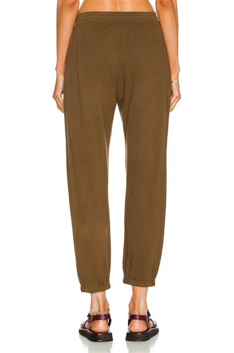 Raquel Allegra Tracker Pant in Forest | FWRD