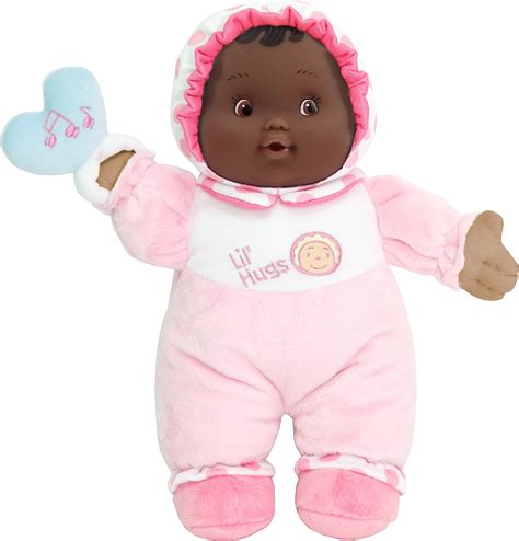 Buy JC Toys Lil’ Hugs African American Pink Soft Body - Your First Baby ...