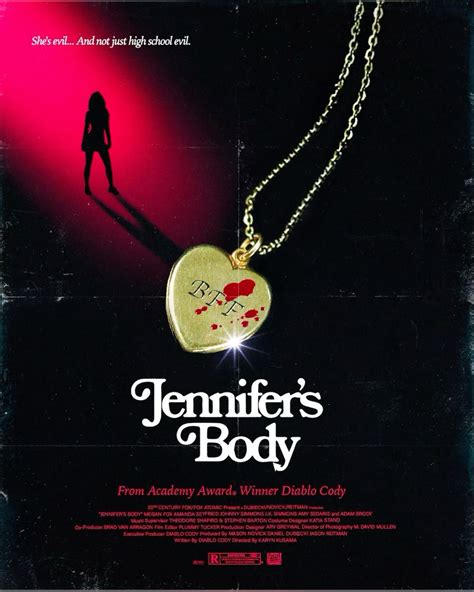Jennifer’s Body poster (2009) dir. Karyn Kusama | Film poster design ...