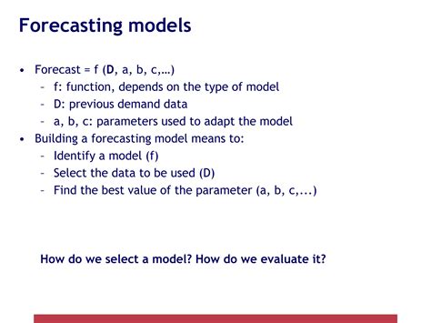 Image result for Quantitative Forecasting Examples