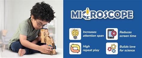 Buy Smartivity Microscope 100x Zoom Toy for Kids Age 8-10-12-14 Years ...
