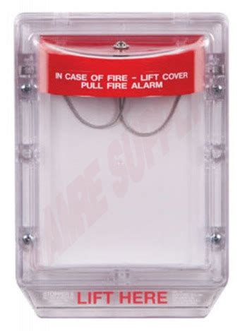 STI-1200 : STI Stopper II Pull Station Cover, No Horn, Flush Mount ...