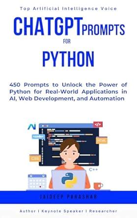 ChatGPT Prompts for Python: 450 Prompts to Unlock the Power of Python ...
