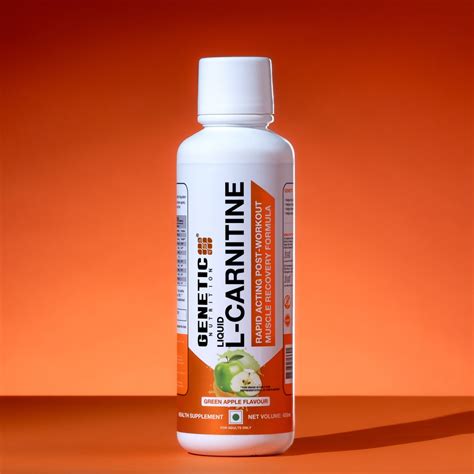 Liquid L-Carnitine | Post-workout Muscle Recovery Formula – Genetic ...