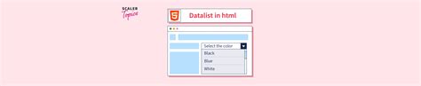 Image result for Difference Between DataList and Select HTML