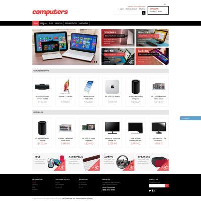 Computer Store Responsive Shopify Theme - TemplateMonster | Computer ...