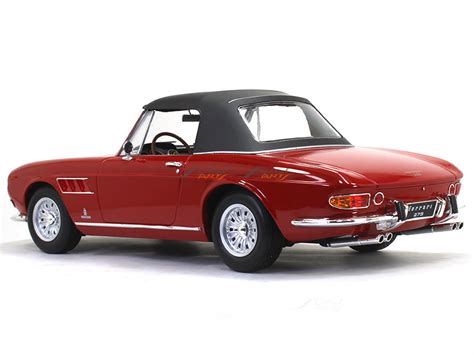1964 Ferrari 275 GTS Pininfarina Spyder red 1:18 KK Scale diecast model ...