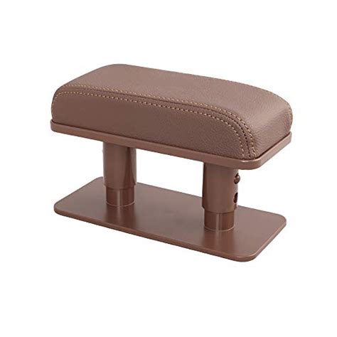 Automaze Adjustable Height Car Armrest For Right Elbow Support