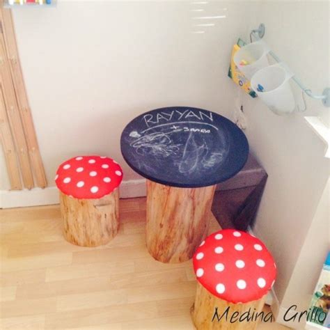 Image result for DIY Rooted Tree Trunk Table