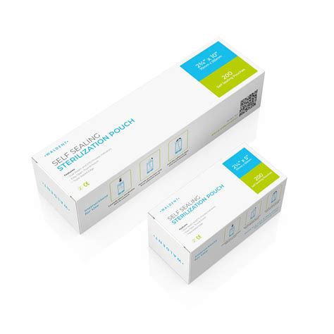Waldent Self-Seal Sterilization Pouchs – Waldent.com