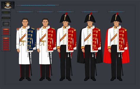 General Field Marshal's Uniform Trial Versions by GyaniAgni on DeviantArt