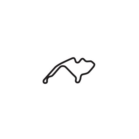 Mid Ohio Track Outline Vinyl Decal Race Track Helmet | Ubuy India