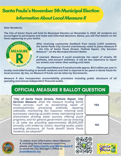 Measure R | Santa Paula, CA
