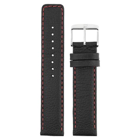 Buy Online 20 mm Black Genuine Leather Straps for Men - nf3510275720s ...