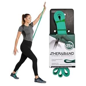THERABAND High Resistance Band, Elastic Super Bands for Improving ...