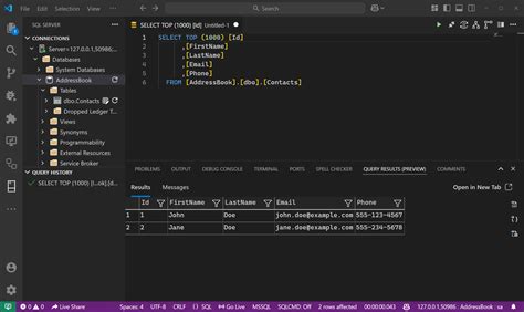 Image result for SQL Server Extension for VSCode