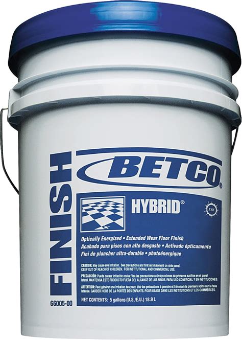 Amazon.com: Betco Hybrid Floor Finish - 5 Gallon : Health & Household