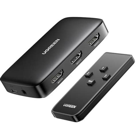 Ugreen Hdmi Switcher 3 In 1 Out 4K@30Hz | Srinivasan Trading Company