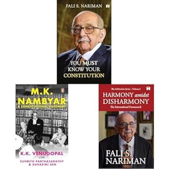 Amazon.in: Buy You Must Know Your Constitution+M.K. Nambyar: A ...