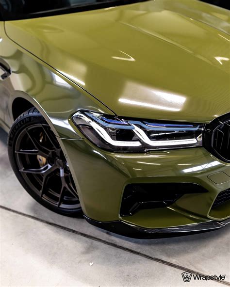BMW M5 - Urban Green Wrap | WrapStyle