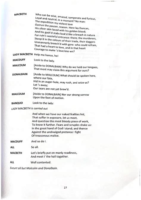 Simply explained: Macbeth Act 2: Detailed Annotations, Summaries, and ...