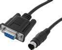 Mak World Reversible USB 2.0 3 m RS232 DB9 Female to 8 Pin Din Male PLC ...