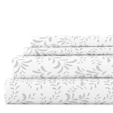 Urban Loft's Deep Pockets Patterns Sheet Set - Breathable, Easy Care