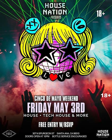 HOUSE NATION- AT THE YOST THEATER IN ORANGE COUNTY, Yost Theater, Santa ...
