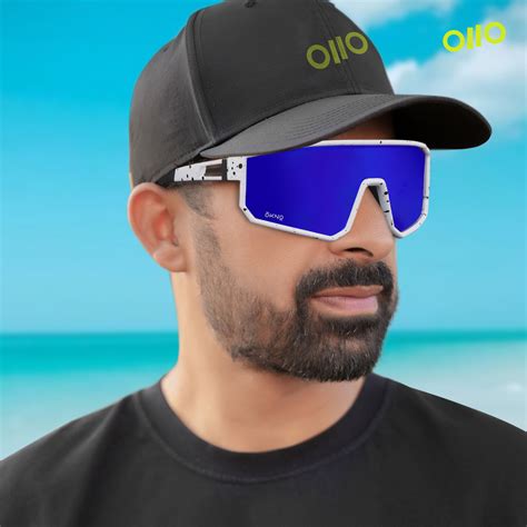 Discover Ryker Frost Blue Sports Sunglasses Online in India | OKNO By ...