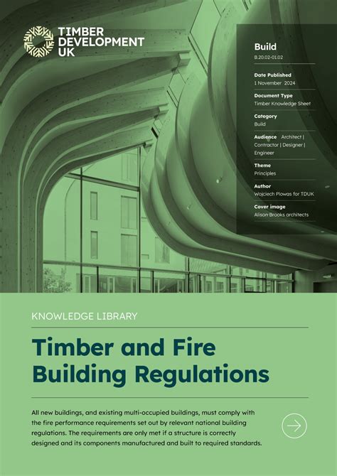Timber and Fire Building Regulations : Timber Development UK