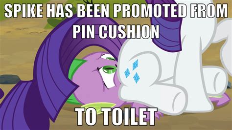 #651499 - questionable, rarity, spike, dragon, pony, g4, caption ...