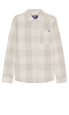 Chubbies The Flannel Fest Flannel Shirt in Medium Grey | REVOLVE