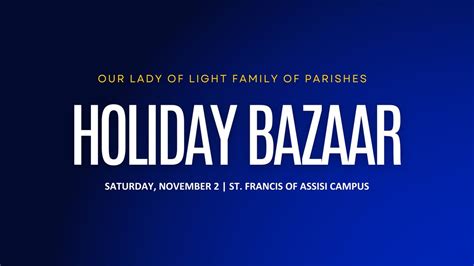 Holiday Bazaar @ St. Francis of Assisi, 6245 Wilmington Pike, Dayton ...
