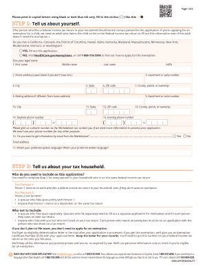 Fillable Online 2015 Exemption application form - Health Insurance ...