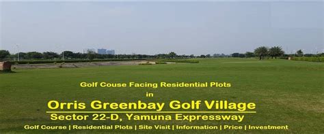 Orris Greenbay Golf Village Plots resale in Yamuna Expressway