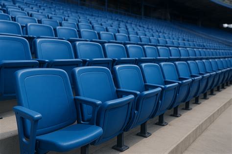 Fix Molded Stadium Chairs - Manufacturer in India