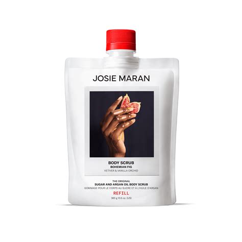 Sugar and Argan Oil Body Scrub Refill - Bohemian Fig – JOSIE MARAN