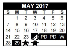 Oakwood Terrace Elementary - School District Instructional Calendar ...