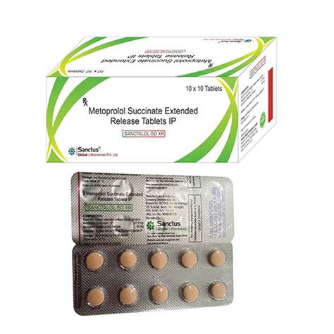 SANCTALOL-XR-50 Tablets Sanctus Global Lifesciences Pvt. Ltd.