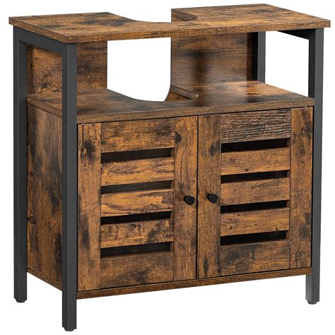 Buy VASAGLE Under Sink Cabinet, Bathroom Vanity Unit, Storage Cupboard ...