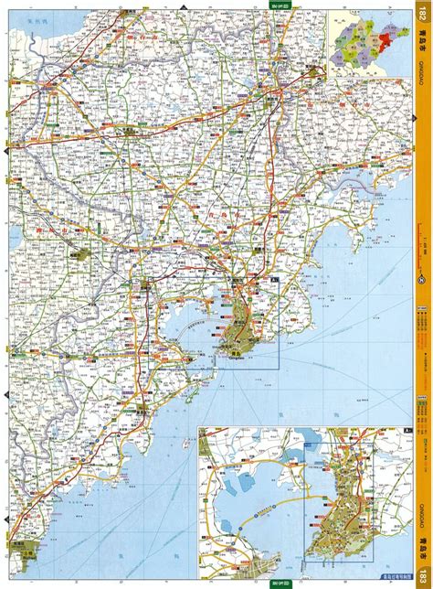 青岛地图|青岛地图全图高清版大图片|旅途风景图片网|www.visacits.com
