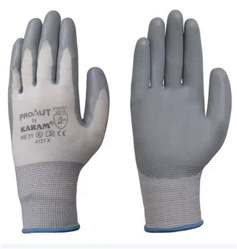 Safety Hand Gloves - Karam HS21 Supported Hand Gloves Wholesale Trader ...