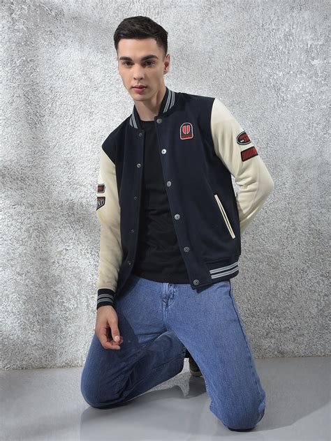 Buy Men's Solid Blue Front Open Zipper Sweatshirt Online | Numero Uno