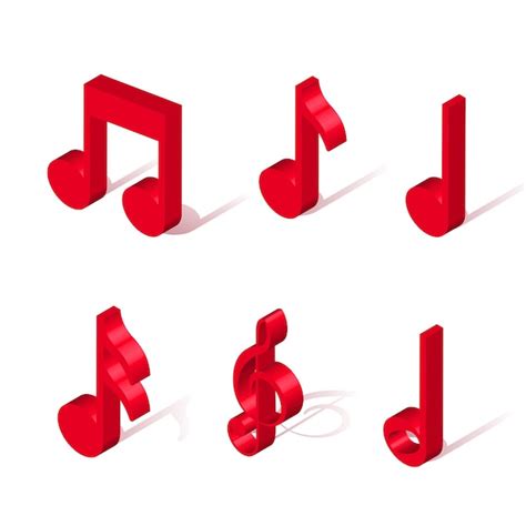 Red Music Notes 的图像结果