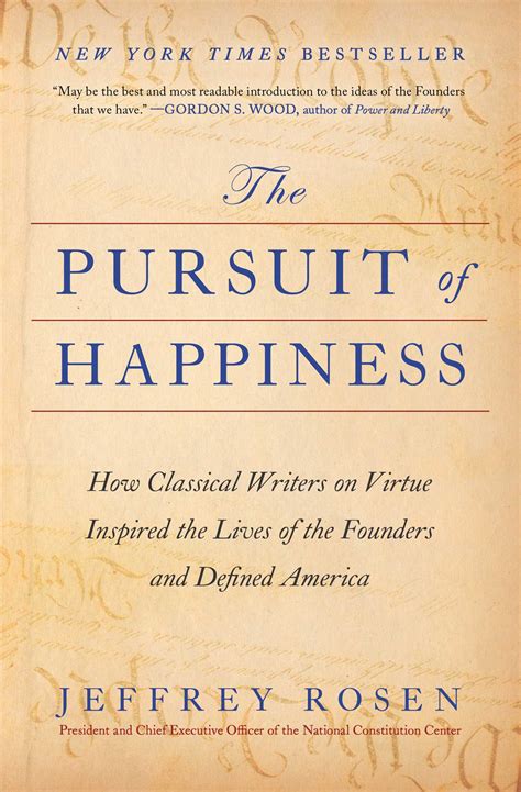 The Pursuit of Happiness | Book by Jeffrey Rosen | Official Publisher Page | Simon & Schuster AU