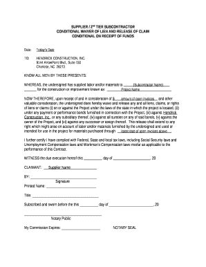 SUPPLIER / 2nd TIER SUBCONTRACTOR Doc Template | pdfFiller