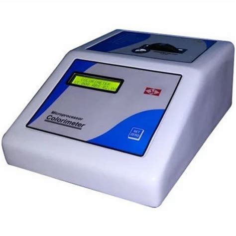 Digital Colorimeter - Microprocessor Photo Colorimeter. Manufacturer ...