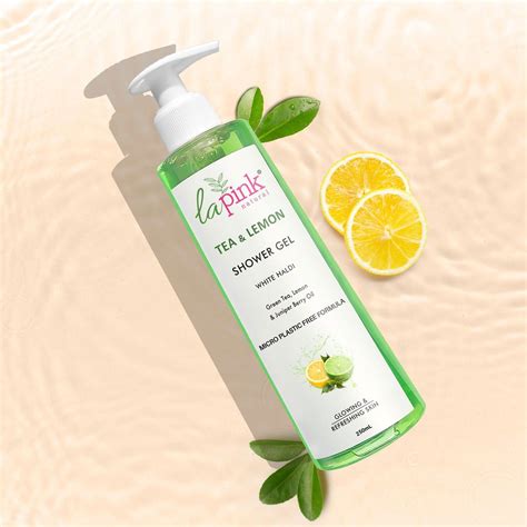 Buy Natural Body Wash with Tea & Lemon Extract Online - Lapink – La Pink