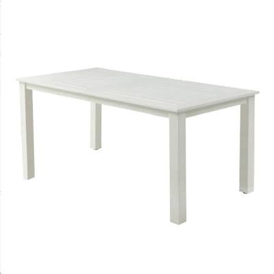Outdoor Dining Table Rectangle-Shaped-Table Patio Tables Near Me at ...